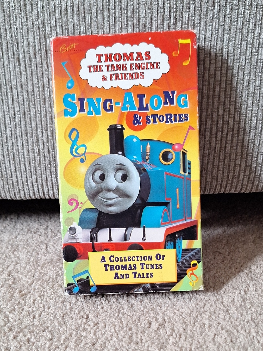 Thomas The Tank Engine Sing-Along & Stories VHS - Blue